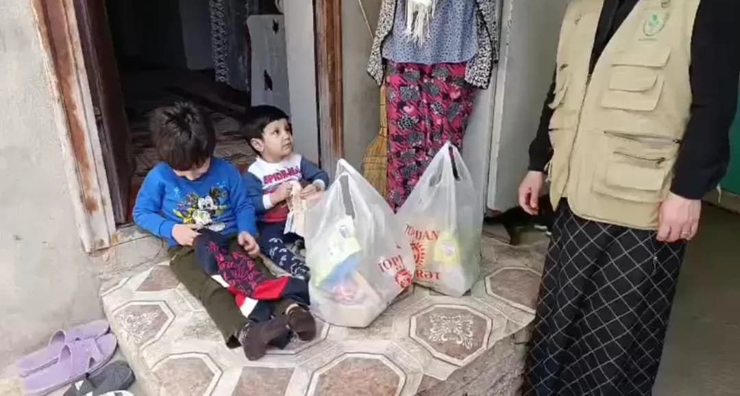 Xeyir paylaşdıqca çoxalar — daha iki ailəyə ərzaq dəstəyi