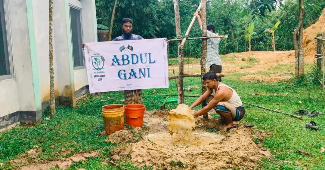 Bangladesh - great water well project № 695