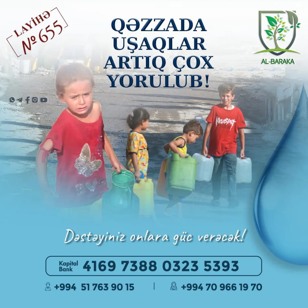 Onların çiyinlərində həyat yükü yox, xəyalları olmalı idi № 655