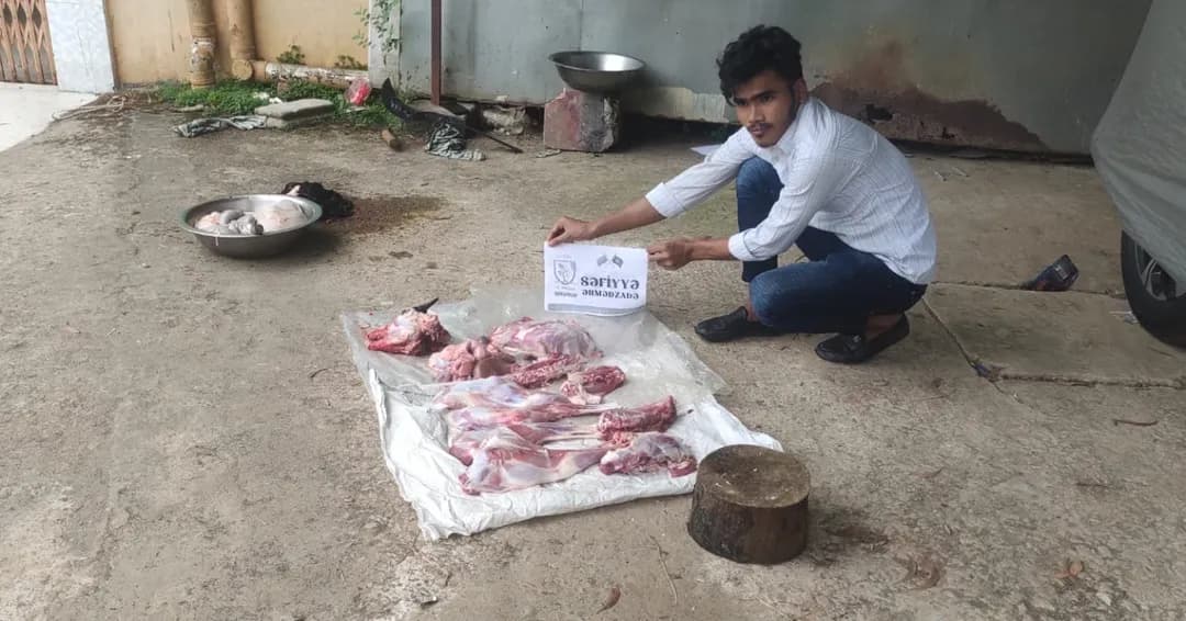 Allahın izni ilə Qurbanlarımız Qəzzaya ümid olacaq!