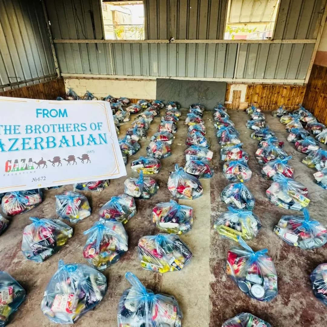 In Gaza 250 food basket! № 672