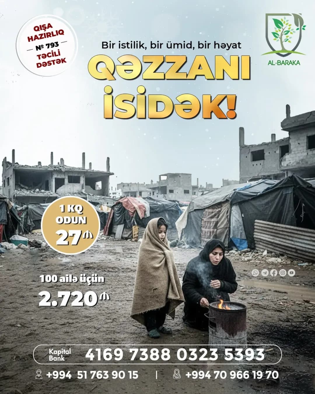Qəzza - təcili dəstək layihəsi № 793