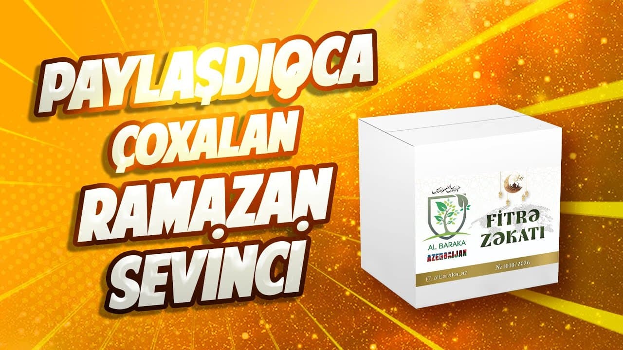 Bakı və Abşeronda yüzlərlə ailəyə sevinc apardıq № 1010