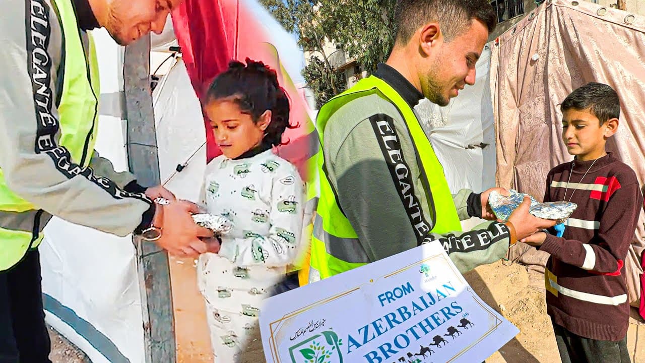 Hot meal distribution in Gaza — Ramadan №470