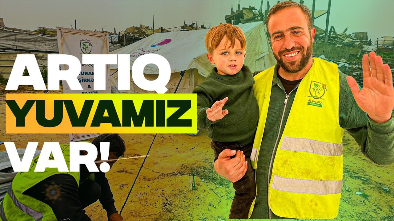 Dağıntılar arasında onlarla ailənin yeni yaşam həvəsi № 885
