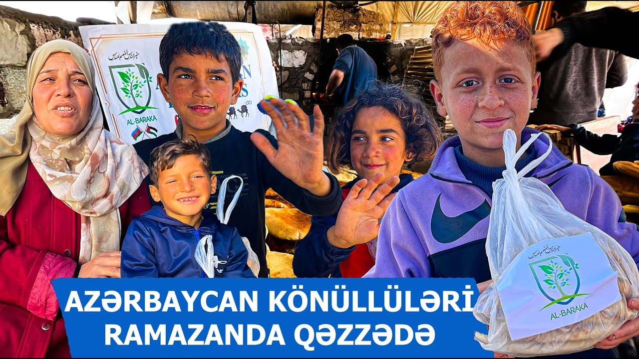 Azərbaycan könüllüləri Ramazanda Qəzzədə № 436