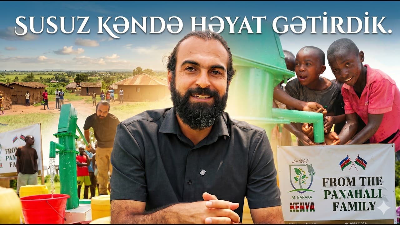 Kenya — a village's joyful world centered around a handful of water № 1054