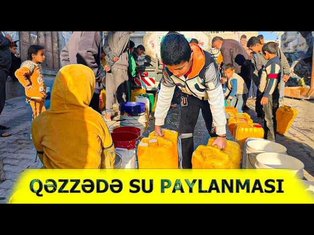 Qəzzədə su paylanması № 399
